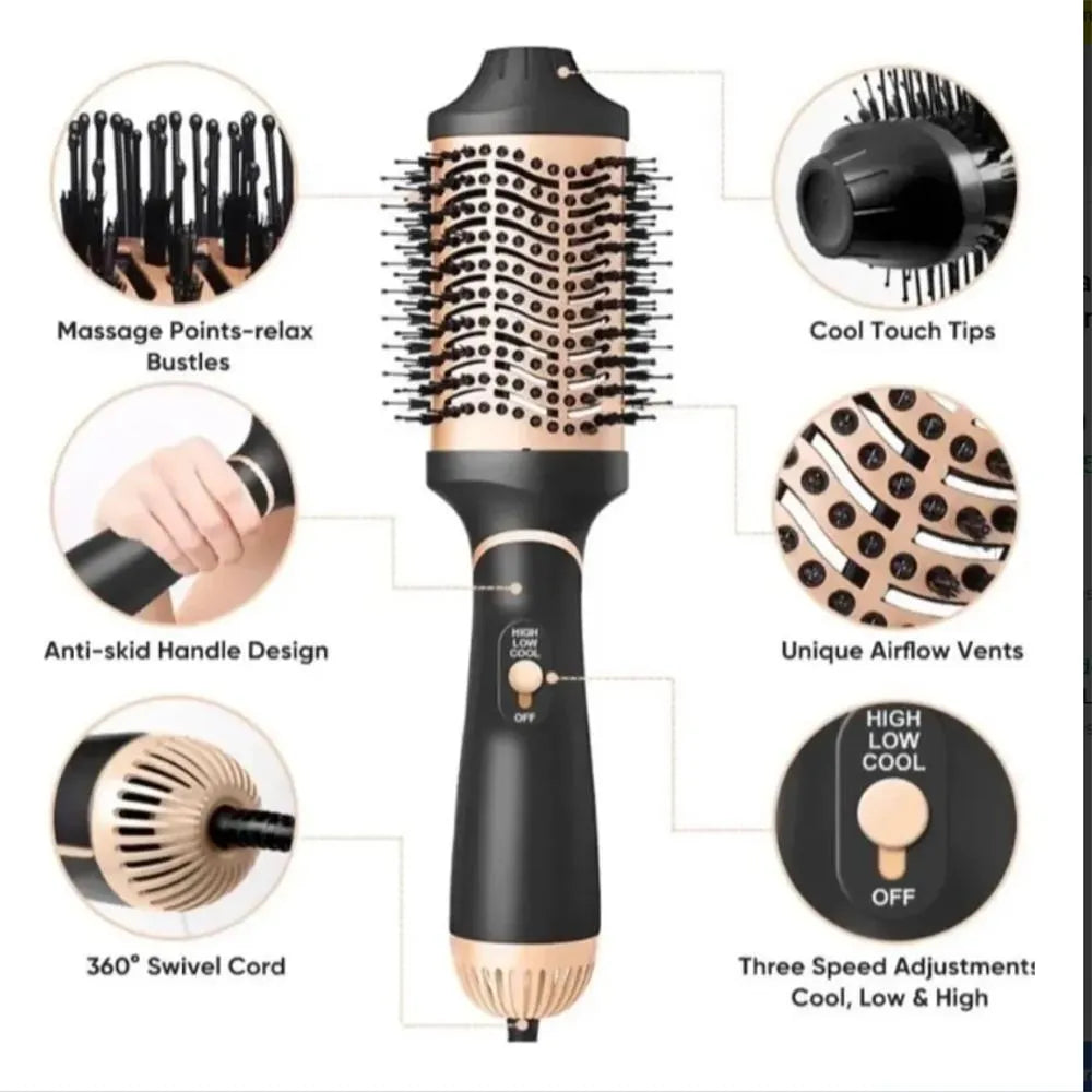 Combo Cepillo Secador Plancha Keratina