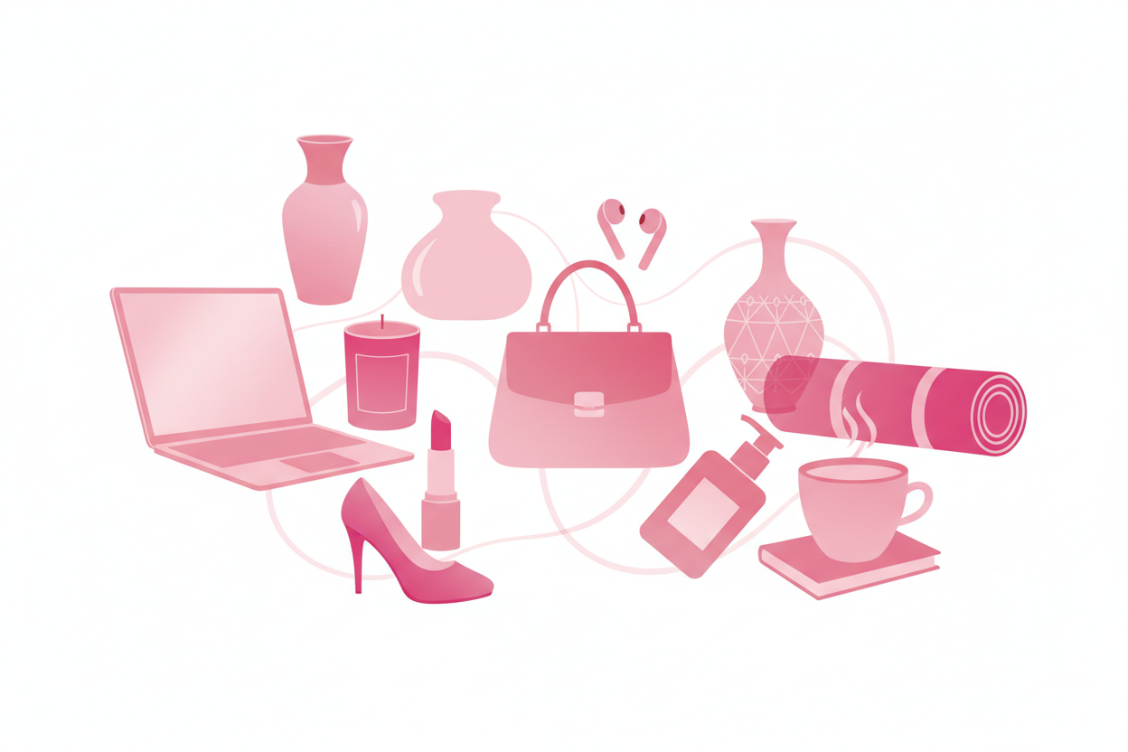 multinicho productos silueta rosa 